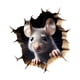 thumbnail image 5 of Murales De Calcomanías De Pared Del Mouse Para El Ratón Para La Decoración Del Hogar Del Hogar Del Sofá Del Sofá, 5 of 5
