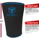 thumbnail image 4 of Rodilleras Iron Bull Strength de neopreno de 7 mm (1 par), color negro y azul, 4 of 7