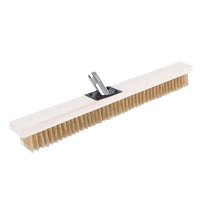 Magideal - Cabezal De Cepillo Para Suelo, Cepillo De Alambre Resistente Multiusos, Cabezal De Cepillo Para Fregar, Eliminación De Óxido, Cepillo De Limpieza Para 50Cm