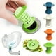 thumbnail image 2 of 1/4pcs Bathroom Drain Hair Catcher, Bath Stopper Plug Sink Strainer Filter, Sewer Dredge Device, Shower Hair Stopper, Kitchen Bathroom Anti-clogging Bathroom Accessories, 2 of 3