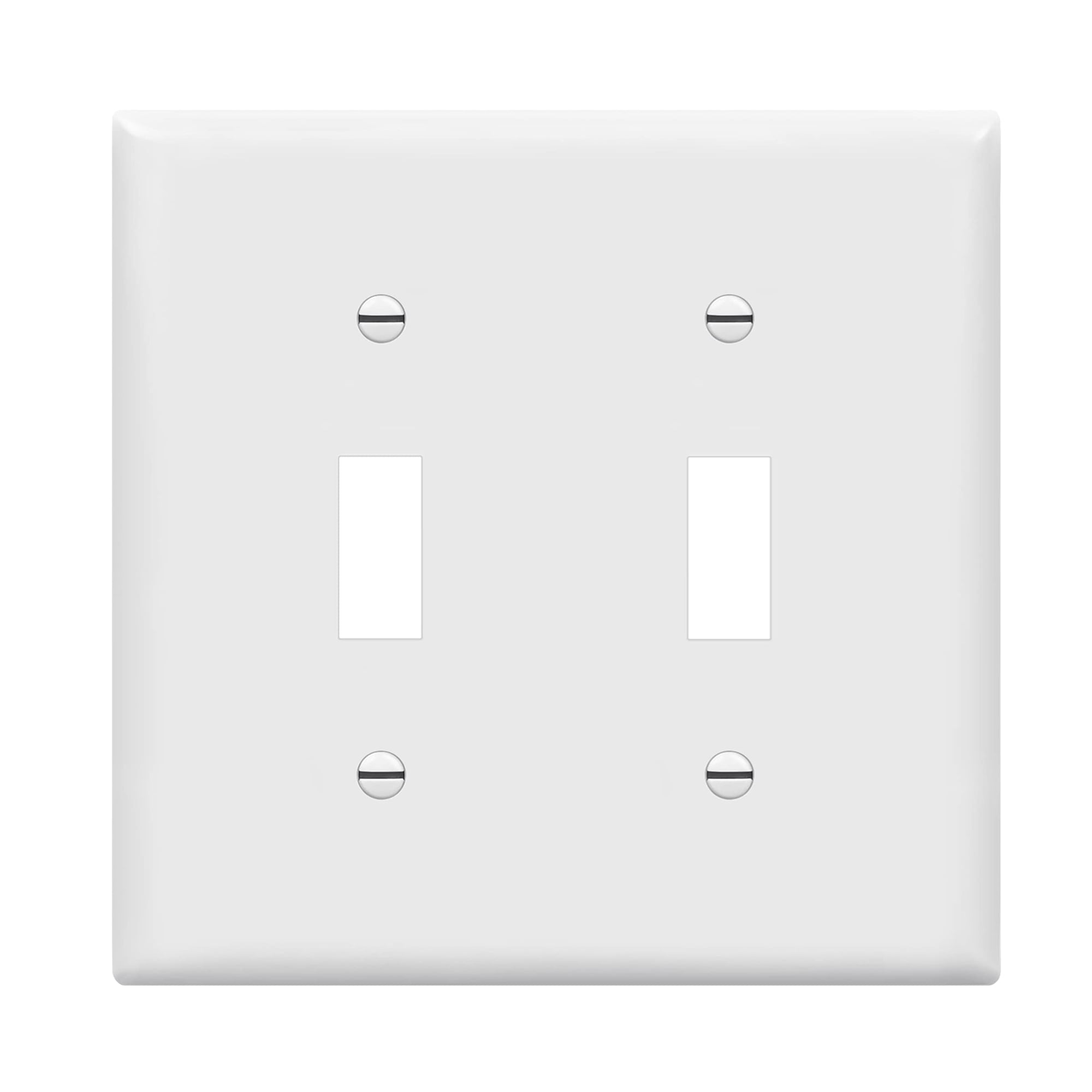Interruptor De Luz De Palanca De Pared Enerlites De 2 Elementos, 4,50 X 4,57