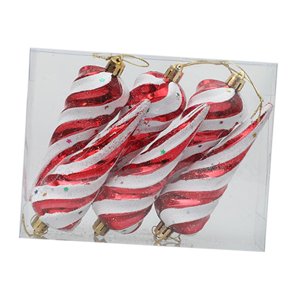 Magideal - 6 Piezas De Adornos Navideños, Adornos Para Árboles De Navidad, Adornos Colgantes Para Árboles De Navidad, Decoración Para Patio, Fiesta, Cumpleaños,