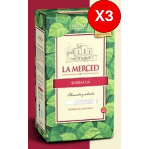 La Merced - Pack 3 Barbacuá 500G C U