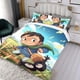 thumbnail image 3 of Ranking of Kings Conjunto de sábanas temático, trío de piezas, cómodo y amigable con la piel, diseño único, regalo de decoración para el hogar para familiares, amigos y fans,173cm *218cm, 3 of 6