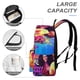 thumbnail image 4 of Esa Chica Lay Lay-theme Backpack, Campus style schoolbag Bookbag with Adjustable Shoulder Straps And Large Zip Compartment, Unisex Travel Bags.42x30x15cm, 4 of 6
