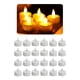 thumbnail image 1 of Pack 24 velas LED decorativas amarillas, 1 of 3