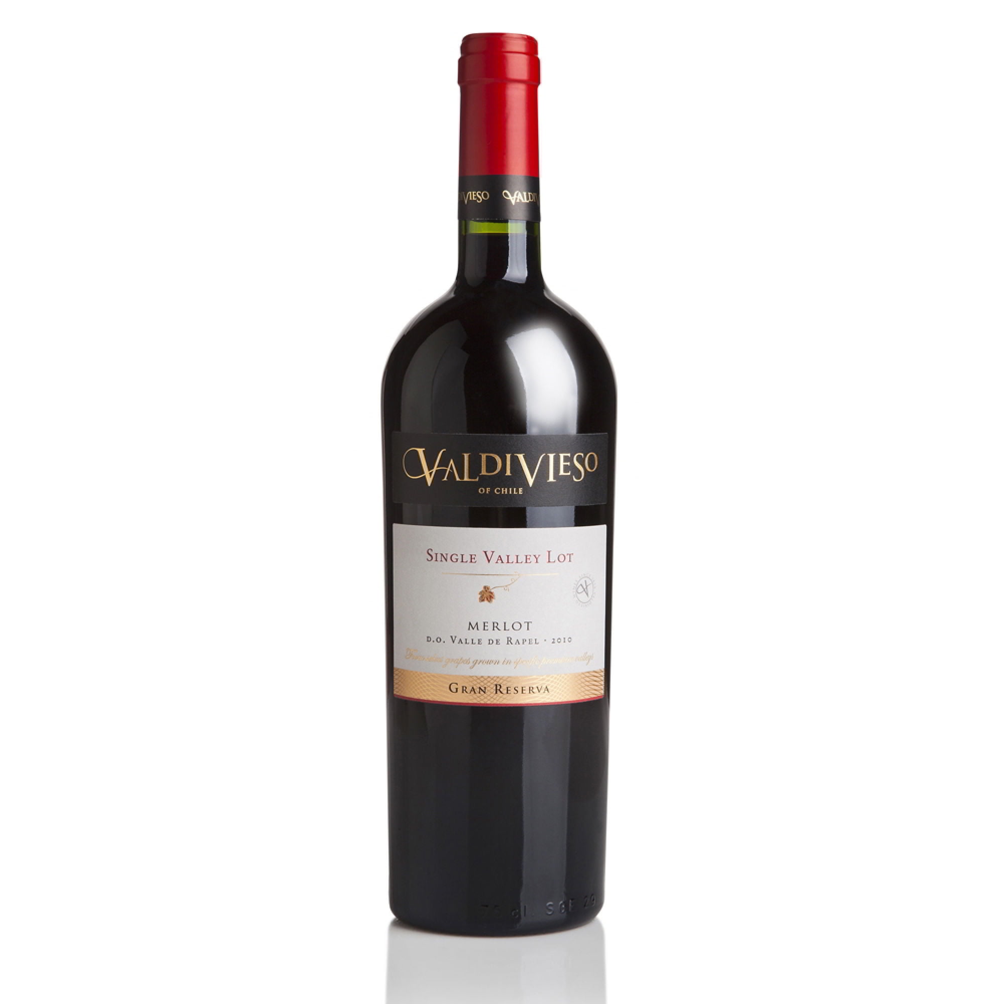 Vino Tinto Reserva Merlot Botella 750 cc Valdivieso