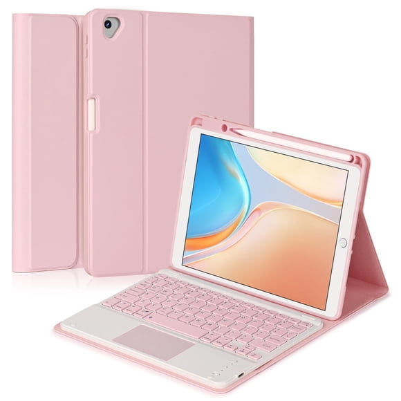 Funda con teclado Eisuiyi para iPad 10.2"/Air 3/Pro 10.5" con panel táctil