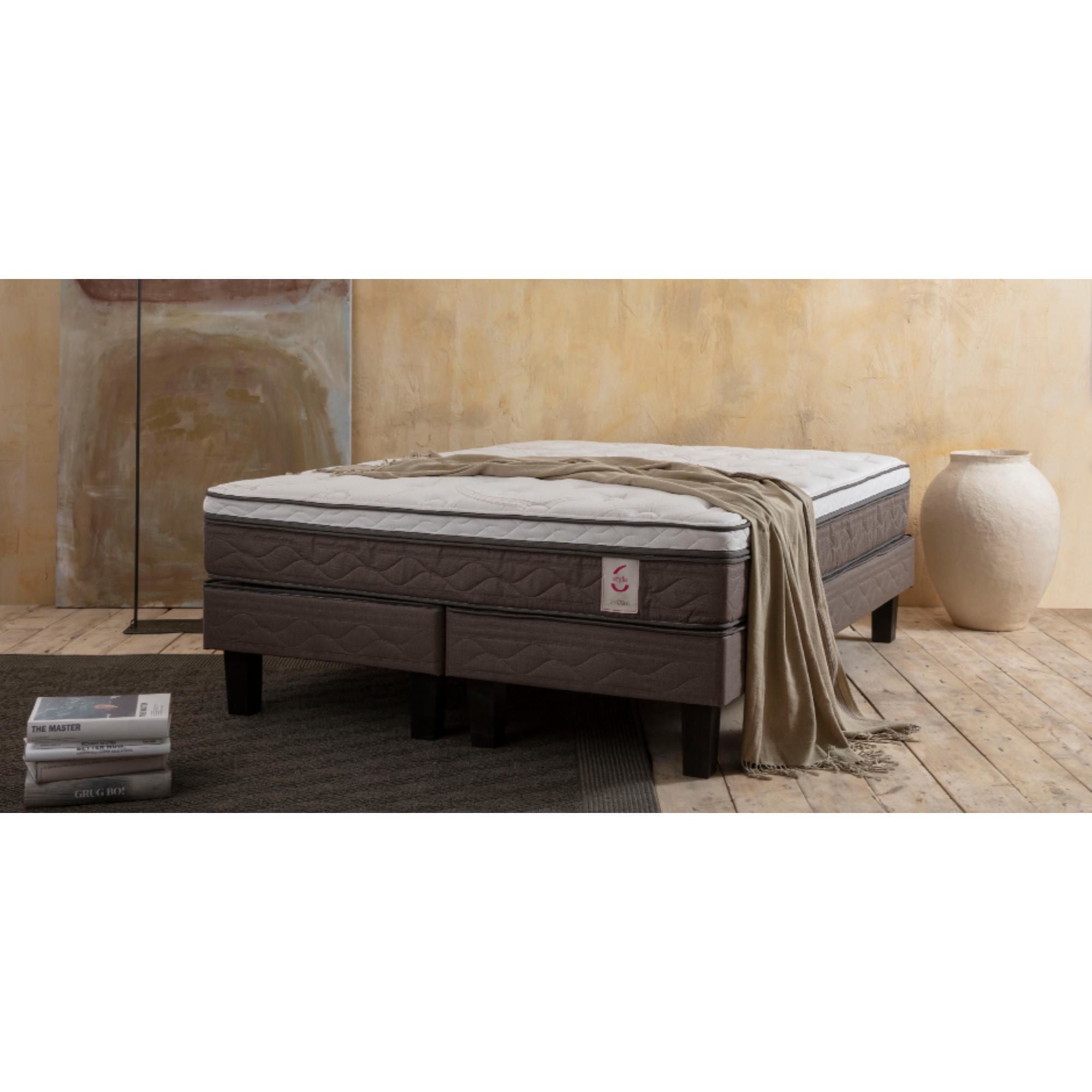 Rosen - Cama Europea New Style 6 2 Plaza Base Dividida