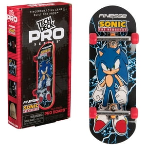Finger Board Tech Deck Finesse X Sonic The Hedgehog Pro Series
