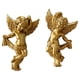 thumbnail image 5 of Estatua De ángel Querubín Para Colgar En La Pared, Figura Angelical Para Guardería, Versátil, 1 Par, 5 of 5