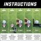 thumbnail image 3 of Herramienta de ayuda para poner marcas de pelota de golf, rosa, compatible con la USGA, 3 of 6
