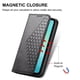 thumbnail image 4 of Funda Flip FOXDOCK para Samsung Galaxy A06 , Estilo Billetera con Diseño Rombo, Correa de Mano y Soporte, Uso Diario, 4 of 6