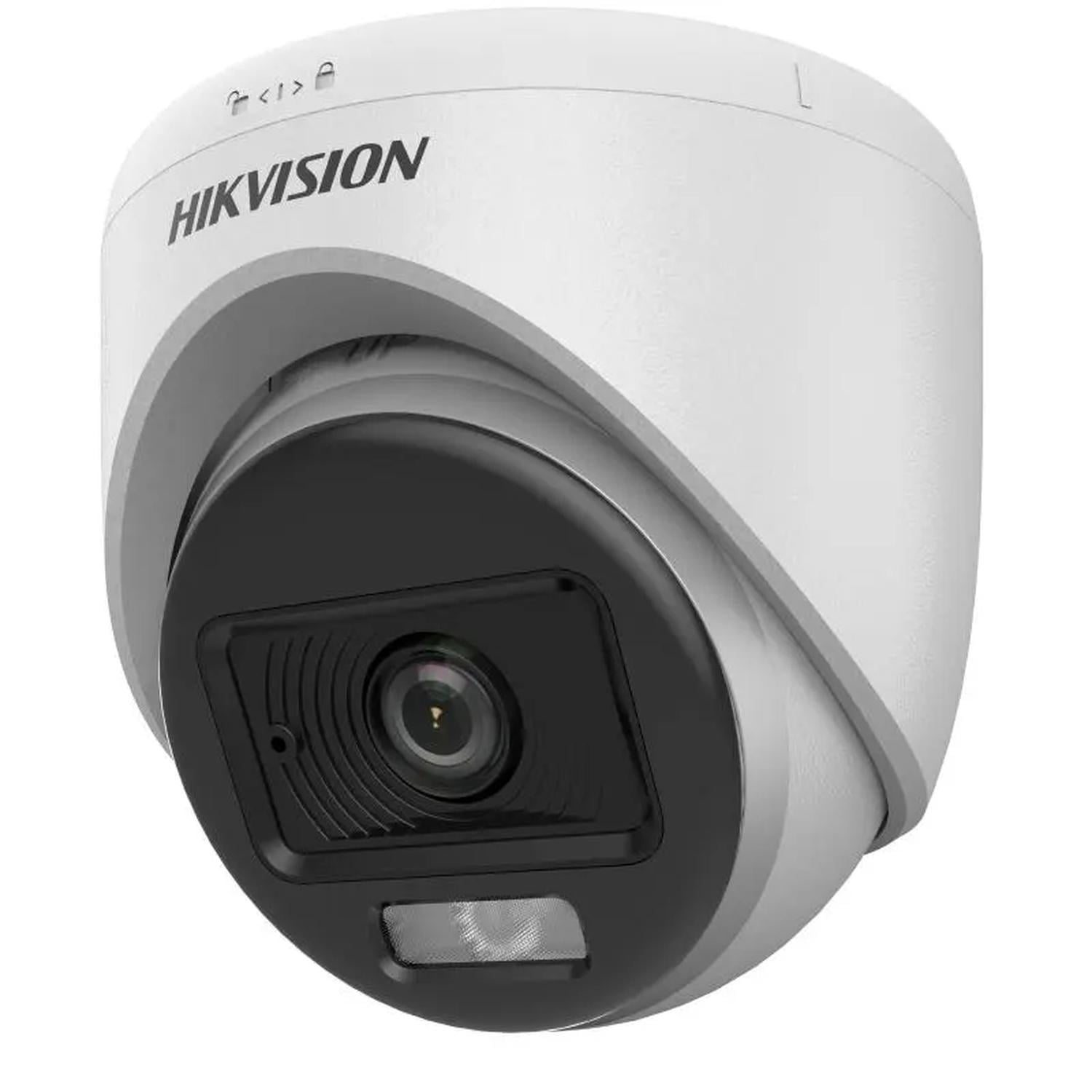 Cámara De Seguridad Domo 1080P Dual Light Colorvu 2.8Mm Audio Ir Techo Blanco Talla Única