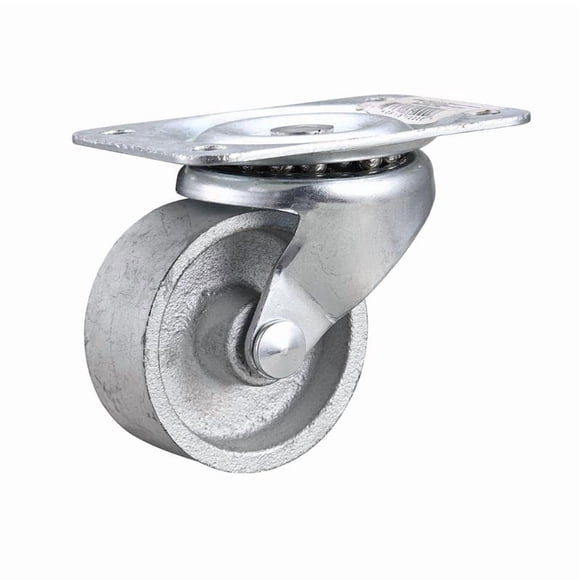 Caster PROJEX, hierro fundido giratorio de 6,5 cm, 80 kg de carga, 1 paquete