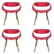 thumbnail image 1 of Silla Diseño Comedor Twist Roja - Pack 4 Unidades, 1 of 4