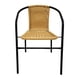 thumbnail image 1 of Silla de Terraza Ratan Metálica Beige 53x58x74 Cm, 1 of 7