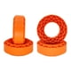 thumbnail image 2 of Actualización De Insertos De Neumáticos De Silicona De 4 Piezas Para 1/10 A Escala RC Car Hobby Model De Automóvil Naranja, 2 of 5
