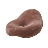 Ioensy - Almohada De Apoyo Para El Coxis En Forma De Dona Para Silla De Oficina, Coche Y Silla De Ruedas, Color Café