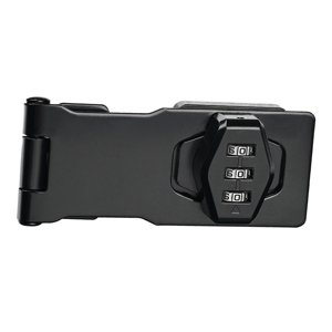 Bothyi - Cerradura De Puerta De Gabinete, Cerradura De Cajón Para Archivador, Puerta De Granero, Garaje, Color Negro