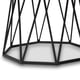 thumbnail image 3 of Mesa auxiliar Baxton Studio Venedict Modern Black Metal con mármol, 3 of 8