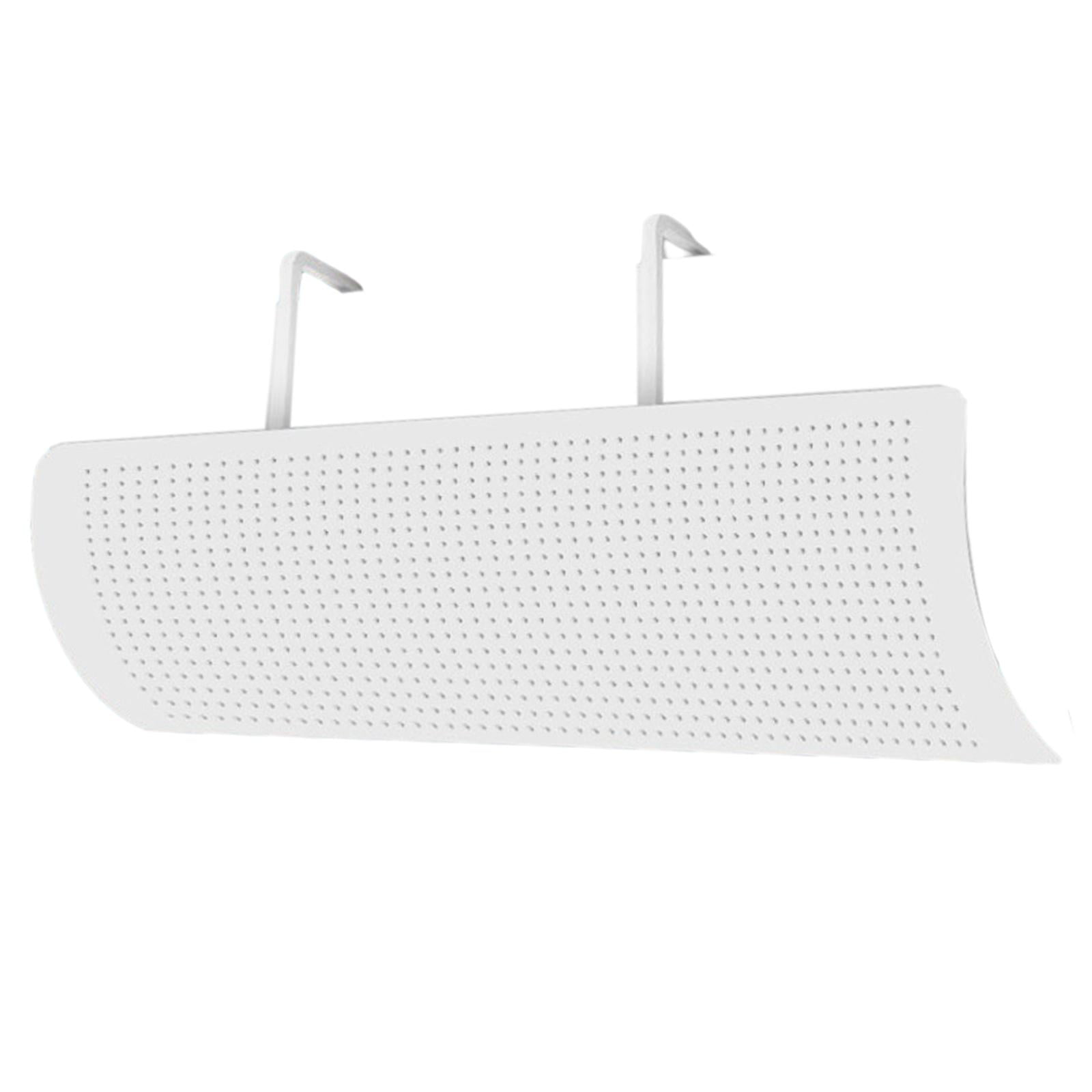 Magideal - Deflector De Aire Acondicionado, Deflector De Aire, Deflector De Aire Acondicionado, Fácil Instalación Para Aire Acondicionado Montado En La Pared, De Blanco