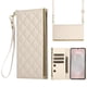 thumbnail image 5 of Funda Tipo Cartera Acolchada con Correa para Samsung Galaxy S25 EdgeBlanco, 5 of 6