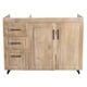 thumbnail image 1 of Mueble base de cocina nogal cajones izquierdo 98x49x90 cm (No Incluye Cubierta), 1 of 3