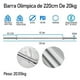 thumbnail image 2 of Barra Olímpica Profesional De Competición 2.20m 20kg Boomfit, 2 of 6