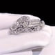 thumbnail image 1 of 1pc Stylish Golden Hip-hop Ring with White Zircon Inlay - Perfect for Men and Women's Fashion and Weddings, 1 of 5