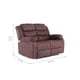 thumbnail image 4 of Sofá 2 Cuerpos Reclinable Tradicional Norman Café Oscuro, 4 of 15