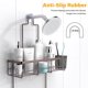 thumbnail image 2 of Organizador de baño colgante Shower Caddy AKTECKE, bronce, 2 of 6