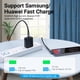 thumbnail image 2 of Cable USB-C a USB angulado 5A de Aluminio-2M - Vention, 2 of 3