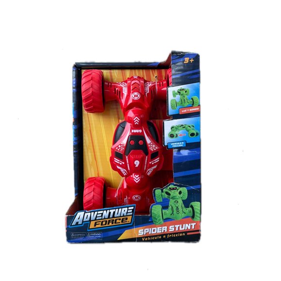 Vehiculos a Fricción Spider Stunt con Luz y Sonido