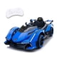 thumbnail image 1 of Auto Electrico Para Niños Con Control Remoto Luces Y Sonido Azul, 1 of 6