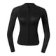 thumbnail image 5 of Chaqueta De Traje De Neopreno De 2 Mm Para Mujer UPF 50+ Protector De Erupción De Manga Larga Negro M, 5 of 5