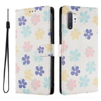 Foxdock Funda Tipo Cartera Para Samsung Galaxy Note 10 Plus Con Soporte Y Correa – Diseño De Patrones Lindos