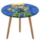 thumbnail image 1 of Johnny Test theme Fitted Round Tablecloths Elastic Edged Table Covers Waterproof Table Cloth For Kitchen Holiday Party Tables Decor 120cm, 1 of 6
