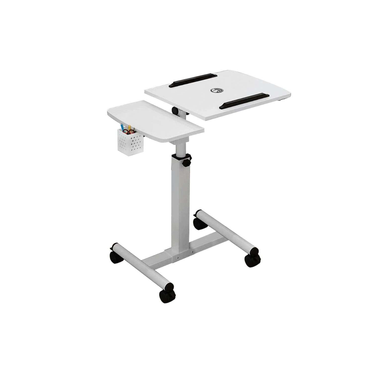 Concepts Life - Multimesa Ajustable Con Ventilador Para Notebook Blanca