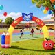 thumbnail image 5 of Arco inflable DomKom 3 m – Decoración de libro, lápiz y manzana para regreso a clases, 5 of 9