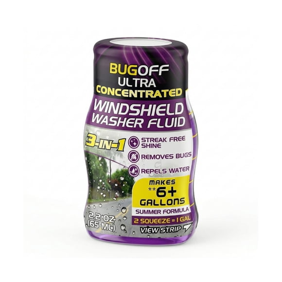 Líquido Limpiaparabrisas Bugoff Ultra Concentrado 65 Ml