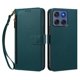 thumbnail image 3 of Funda con Billetera para [Motorola Edge 2025 5G] con Bolsillo Zipper y Tarjetero Verde pavo real, 3 of 6