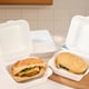 thumbnail image 4 of 100 Envase Desechables Contenedor De Alimentos Compostables Bandejas Desechables Comida Envases Comi, 4 of 10