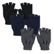 thumbnail image 2 of Pack 3 Pares de Guantes de Lana sin Dedos: Térmicos, Táctiles y Transpirables para Invierno, 2 of 5