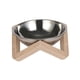 thumbnail image 5 of Cuenco Elevado Para Gatos, Cuenco Para Beber, Cuenco De Comida Para Gatos, Cuenco De Acero Para Cachorros De Perros Pequeños Y Medianos, Albaricoque, 5 of 5