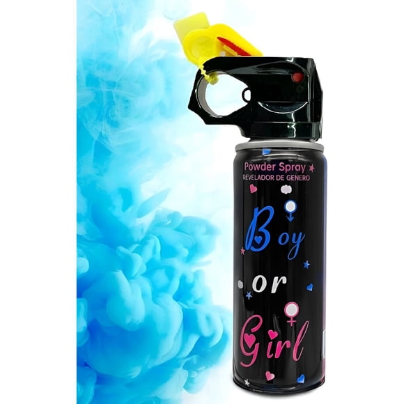 [ROS-151041] Extintor Humo Revelacion De Genero Cañon Polvo Spray Color (ROSADO) rosa