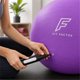 thumbnail image 3 of Pelota Yoga 75 Cm Pilates Core Fitness Antiburst, 3 of 3