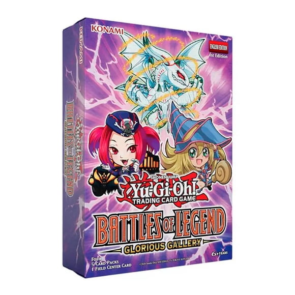 Yu-Gi-Oh! Battles of Legend Glorious Gallery FCC Box Ingles
