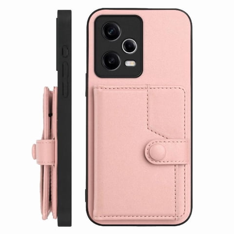 Foxdock Funda Para Xiaomi Poco X5 Con Bloqueo Rfid - Diseño Elegante Con Cierre De Botón