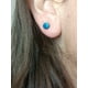 thumbnail image 2 of Aros Punk Rock Acero Moda 6mm Juvenil Azul Barbell, 2 of 3